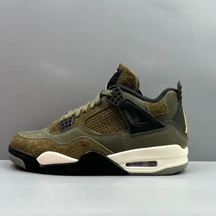NIKE Air Jordan 4 Olive Canvas